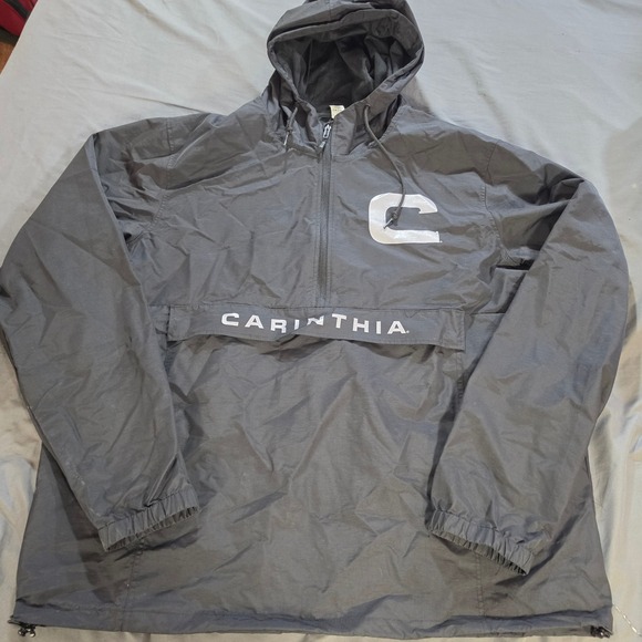 Independent Trading Company Other - Independent Trading Co Carinthia Windbreaker Jacket Black Quarter Zip Mens 3XL